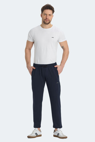Slazenger KIRABO Men's Tracksuit Bottom Navy - Thumbnail
