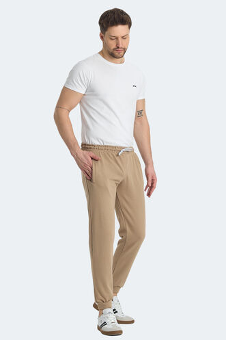 Slazenger KISHA Men's Tracksuit Bottom Brown - Thumbnail