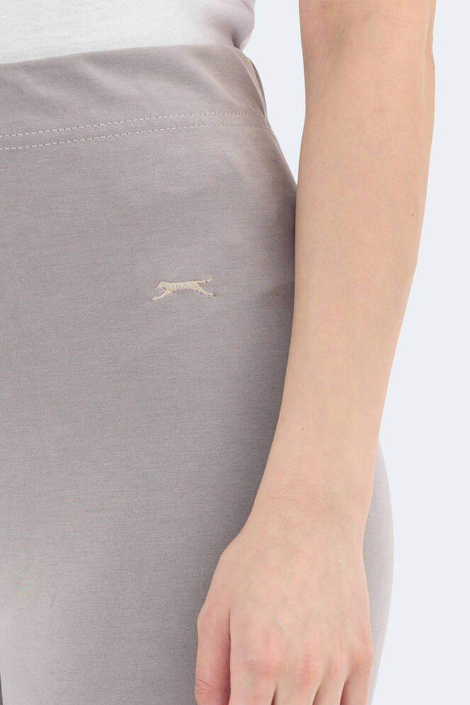 Slazenger KITTENS Kadın Taş Gri Tayt