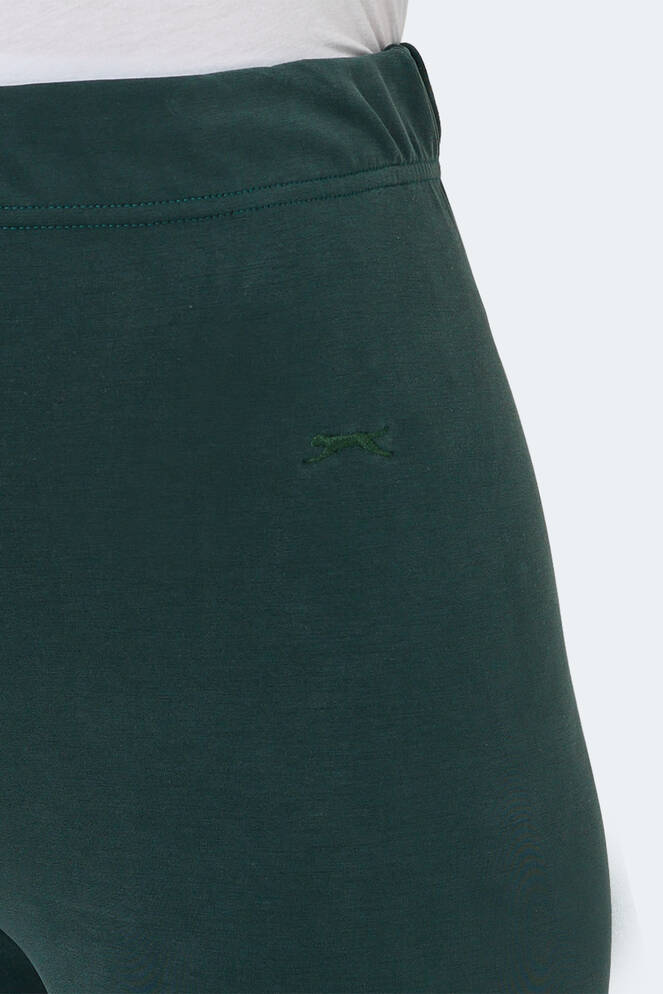 Slazenger KITTENS Kadın Tayt Yeşil