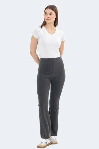 Slazenger KITTENS Women's Leggings Anthracite - Thumbnail