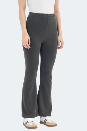 Slazenger KITTENS Women's Leggings Anthracite - Thumbnail