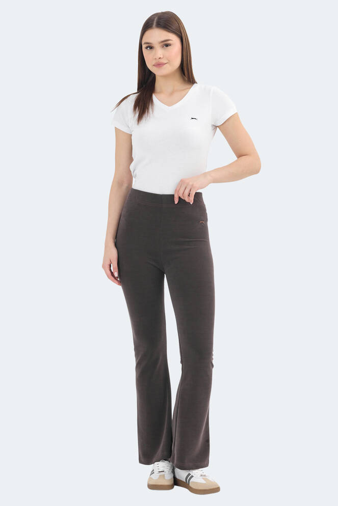 Slazenger KITTENS Women's Leggings Brown