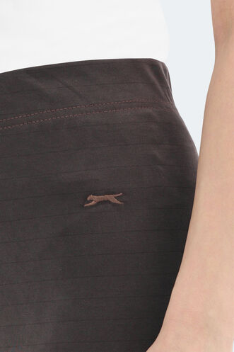 Slazenger KITTENS Women's Leggings Brown - Thumbnail