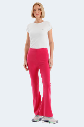 Slazenger KITTENS Women's Leggings Fuchsia - Thumbnail