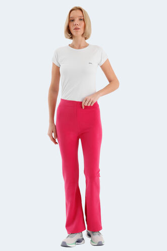 Slazenger KITTENS Women's Leggings Fuchsia - Thumbnail