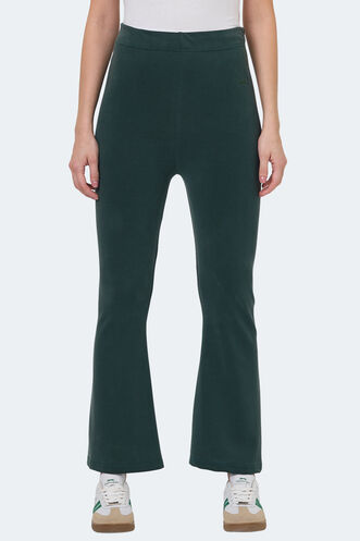 Slazenger KITTENS Women's Leggings Green - Thumbnail