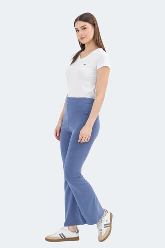 Slazenger KITTENS Women's Leggings Indigo - Thumbnail