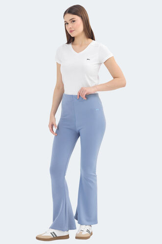 Slazenger KITTENS Women's Leggings Light Blue - Thumbnail