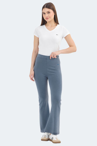 Slazenger KITTENS Women's Leggings Petrol - Thumbnail