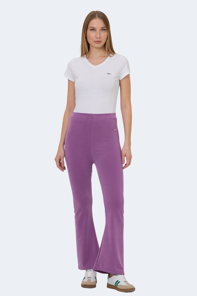 Slazenger KITTENS Women's Leggings Purple