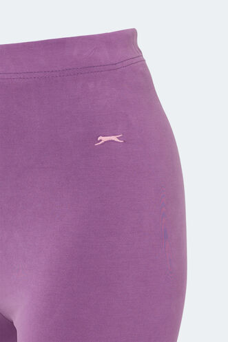 Slazenger KITTENS Women's Leggings Purple - Thumbnail