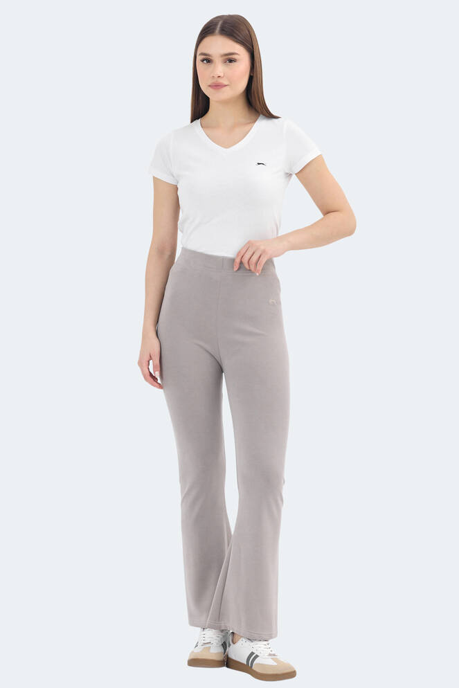 Slazenger KITTENS Women's Leggings Stone Grey