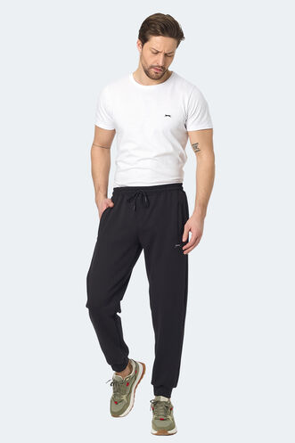 Slazenger KIWI Men's Sweatpants Black - Thumbnail