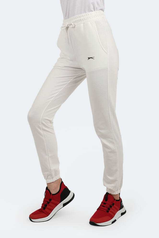 Slazenger KLAN Jogger Kadın Eşofman Altı Ekru
