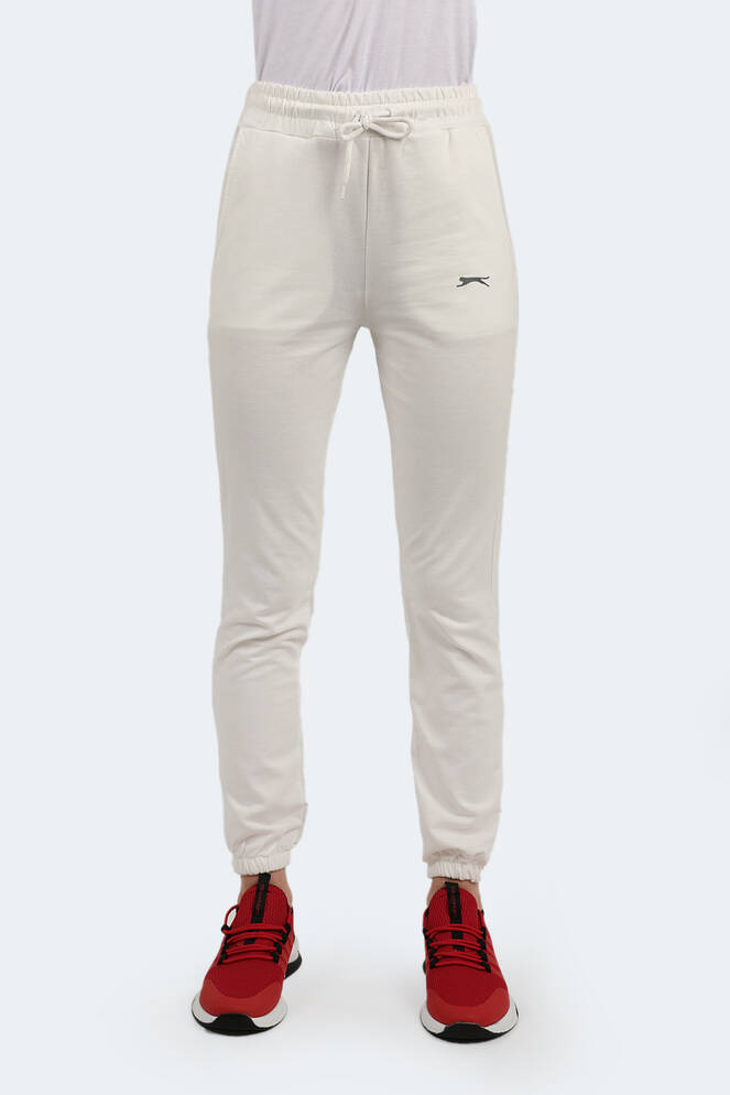 Slazenger KLAN Jogger Kadın Eşofman Altı Ekru