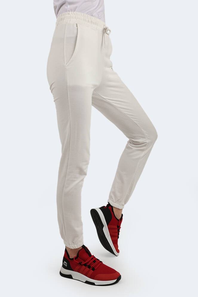 Slazenger KLAN Jogger Kadın Eşofman Altı Ekru