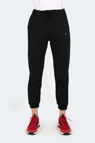 Slazenger KLAN Kadın Jogger Eşofman Altı Siyah - Thumbnail