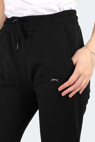 Slazenger KLAN Kadın Jogger Eşofman Altı Siyah - Thumbnail