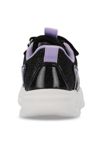 Slazenger KLARION Girls' Sneaker Shoes Black - Purple - Thumbnail