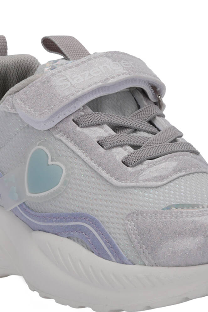 Slazenger KLARION Kız Çocuk Sneaker Ayakkabı Gri - Mor