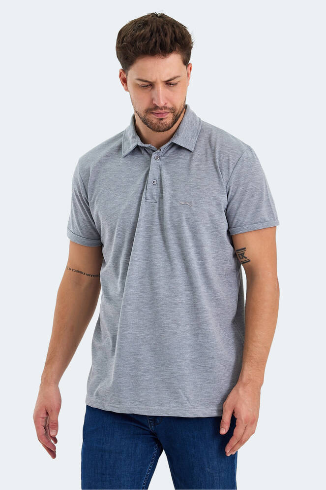 Slazenger KLASSE Erkek Tişört Gri