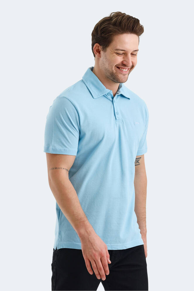 Slazenger KLASSE Erkek Tişört Koyu Mavi