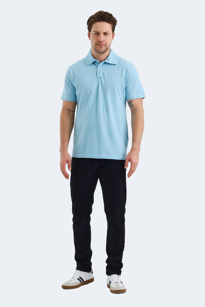 Slazenger KLASSE Erkek Tişört Koyu Mavi