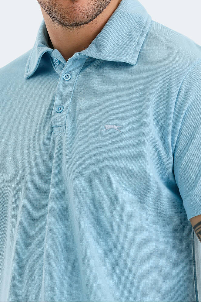 Slazenger KLASSE IN Erkek Polo Yaka Koyu Mavi Tişört