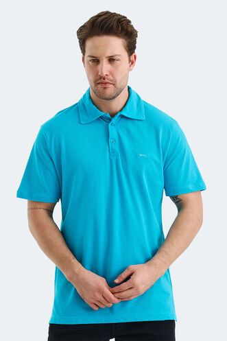 Slazenger KLASSE Erkek Tişört Turkuaz - Thumbnail