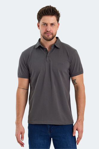 Slazenger KLASSE Men's T-shirt Anthracite - Thumbnail