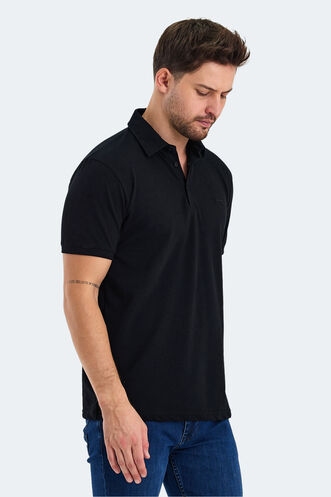 Slazenger KLASSE Men's T-shirt Black - Thumbnail