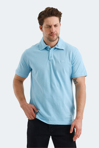 Slazenger KLASSE Men's T-shirt Dark Blue - Thumbnail