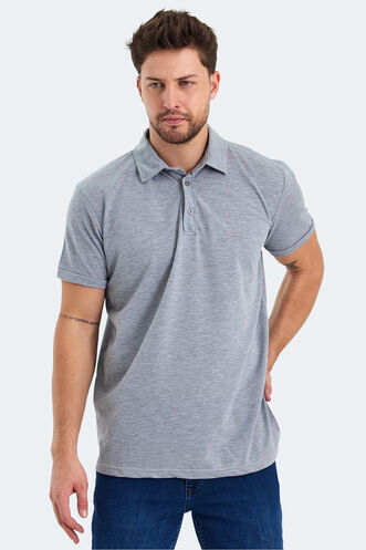 Slazenger KLASSE Men's T-shirt Grey - Thumbnail