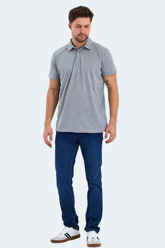 Slazenger KLASSE Men's T-shirt Grey - Thumbnail