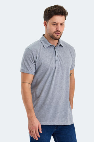 Slazenger KLASSE Men's T-shirt Grey - Thumbnail