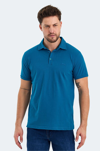 Slazenger KLASSE Men's T-shirt Indigo - Thumbnail