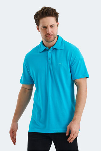 Slazenger KLASSE Men's T-shirt Turquoise - Thumbnail