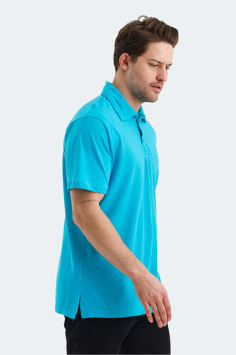 Slazenger KLASSE Men's T-shirt Turquoise - Thumbnail