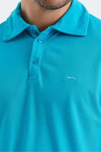 Slazenger KLASSE Men's T-shirt Turquoise - Thumbnail