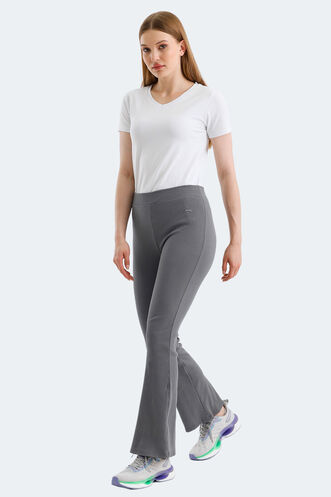 Slazenger KNOXY Women's Sweatpants Dark Grey - Thumbnail