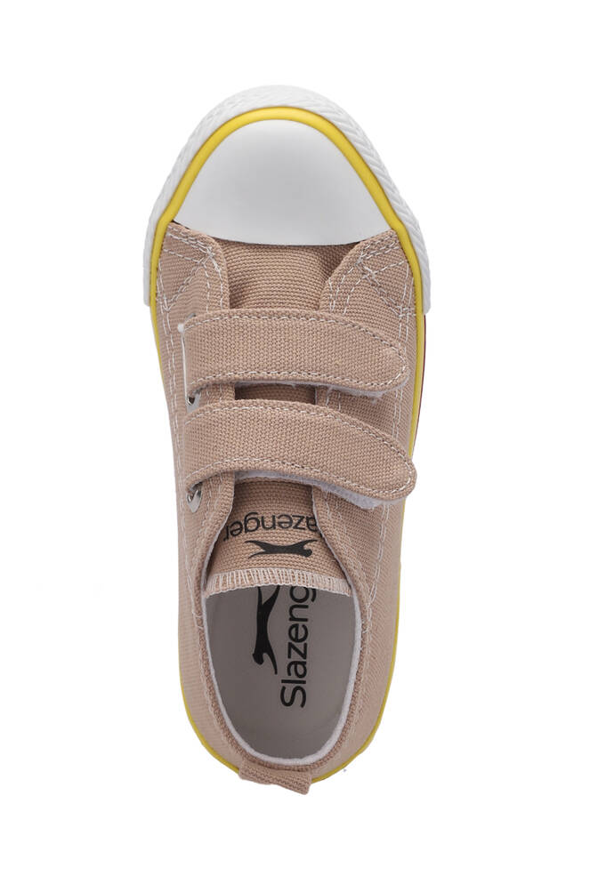 Slazenger KOALA Unisex Çocuk Cırt Cırtlı Bej Günlük Spor Ayakkabısı
