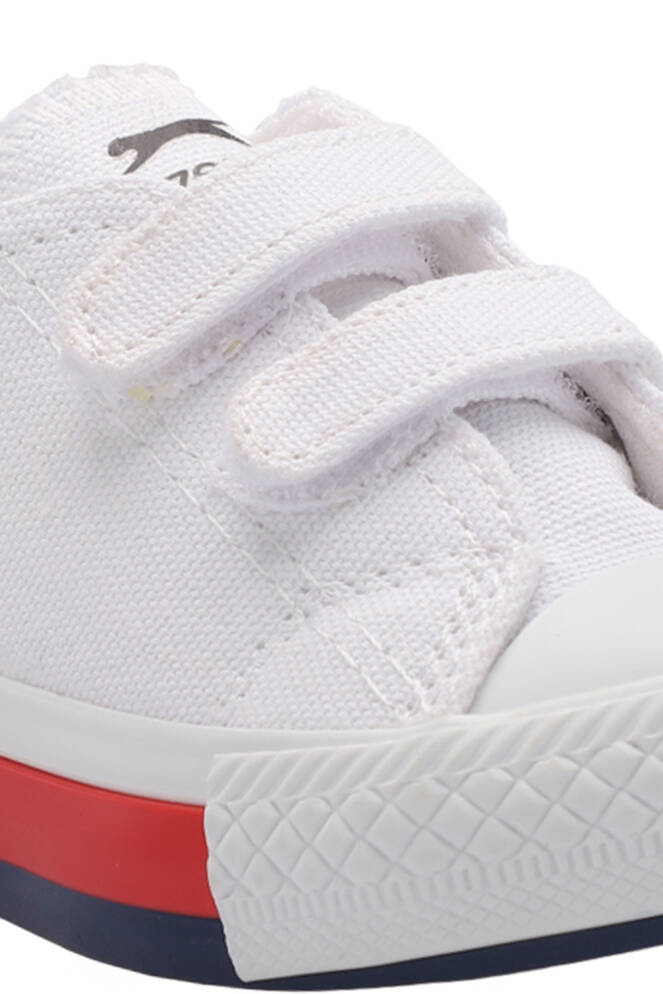Slazenger KOALA Unisex Çocuk Cırt Cırtlı Beyaz Günlük Spor Ayakkabısı