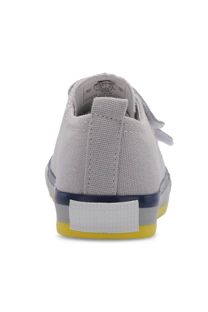 Slazenger KOALA Unisex Çocuk Cırt Cırtlı Koyu Gri Günlük Spor Ayakkabısı