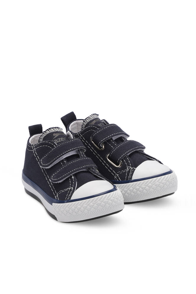 Slazenger KOALA Unisex Çocuk Cırt Cırtlı Lacivert Günlük Spor Ayakkabısı