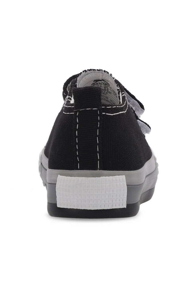 Slazenger KOALA Unisex Çocuk Cırt Cırtlı Siyah Günlük Spor Ayakkabısı