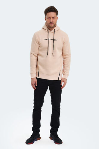 Slazenger KOBA Men's Sweatshirt Beige - Thumbnail