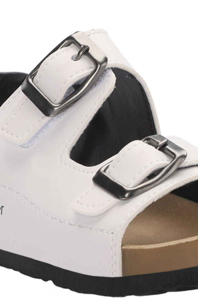 Slazenger KREKA Unisex Çocuk Terlikleri Beyaz