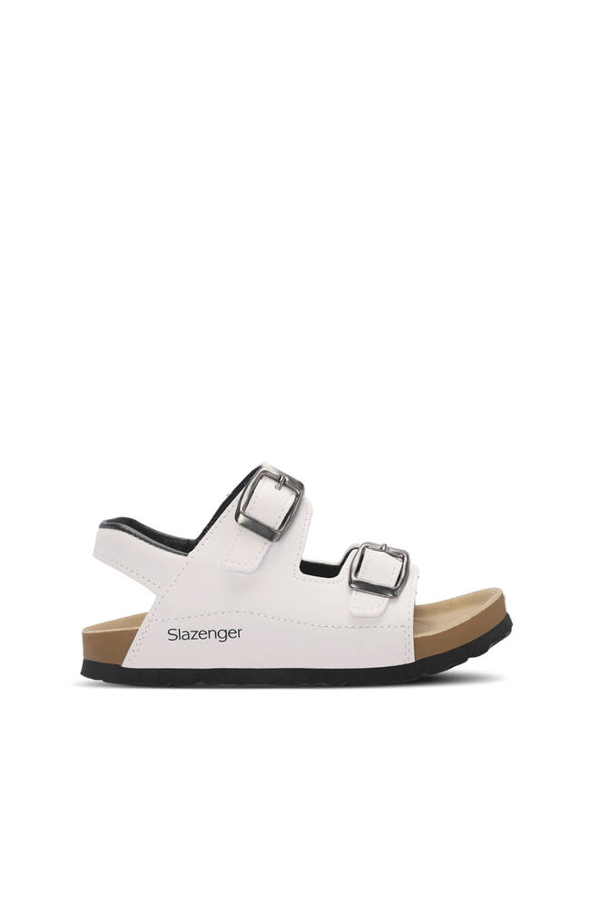 Slazenger KREKA Unisex Çocuk Terlikleri Beyaz