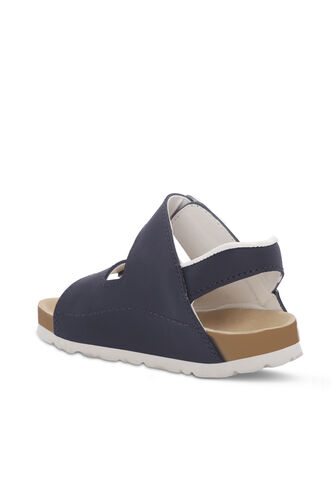 Slazenger KOBBY Unisex Çocuk Sandaletleri Lacivert - Thumbnail